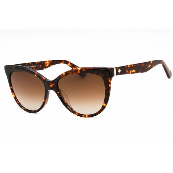KATE SPADE KSDAESHA-86LA-56 Sunglasses Size 56mm 140mm 16mm havana Women NEW